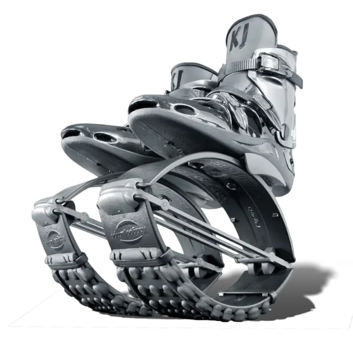 Jumping Shoes, Jump Boots, Kangoo Jumps, Black Grey, KJ XR3 - Imagen 1